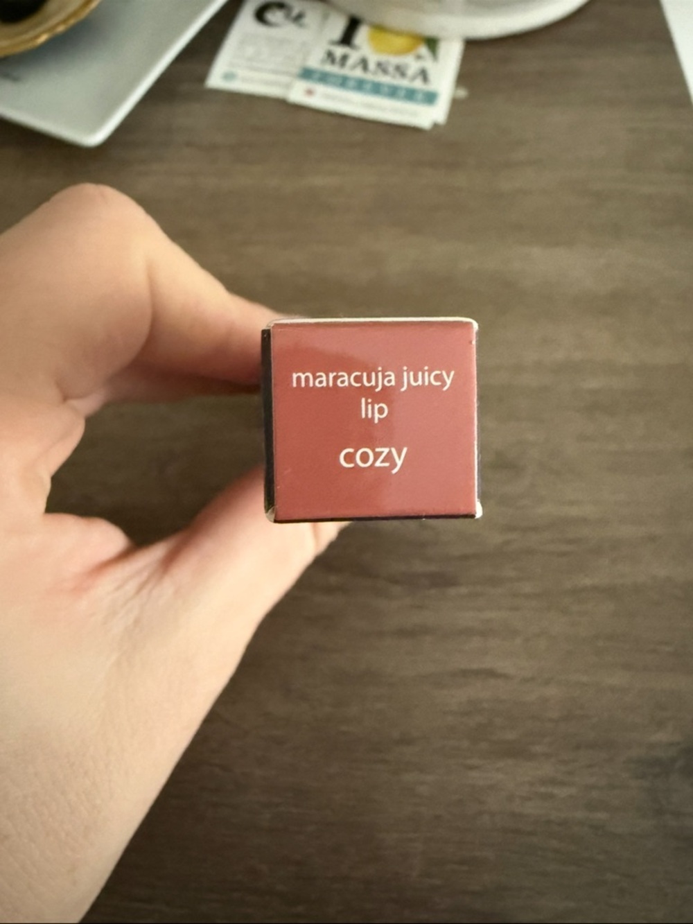 tarte Maracuja Juicy Lip Gloss Balm - Cozy (mauve pink)